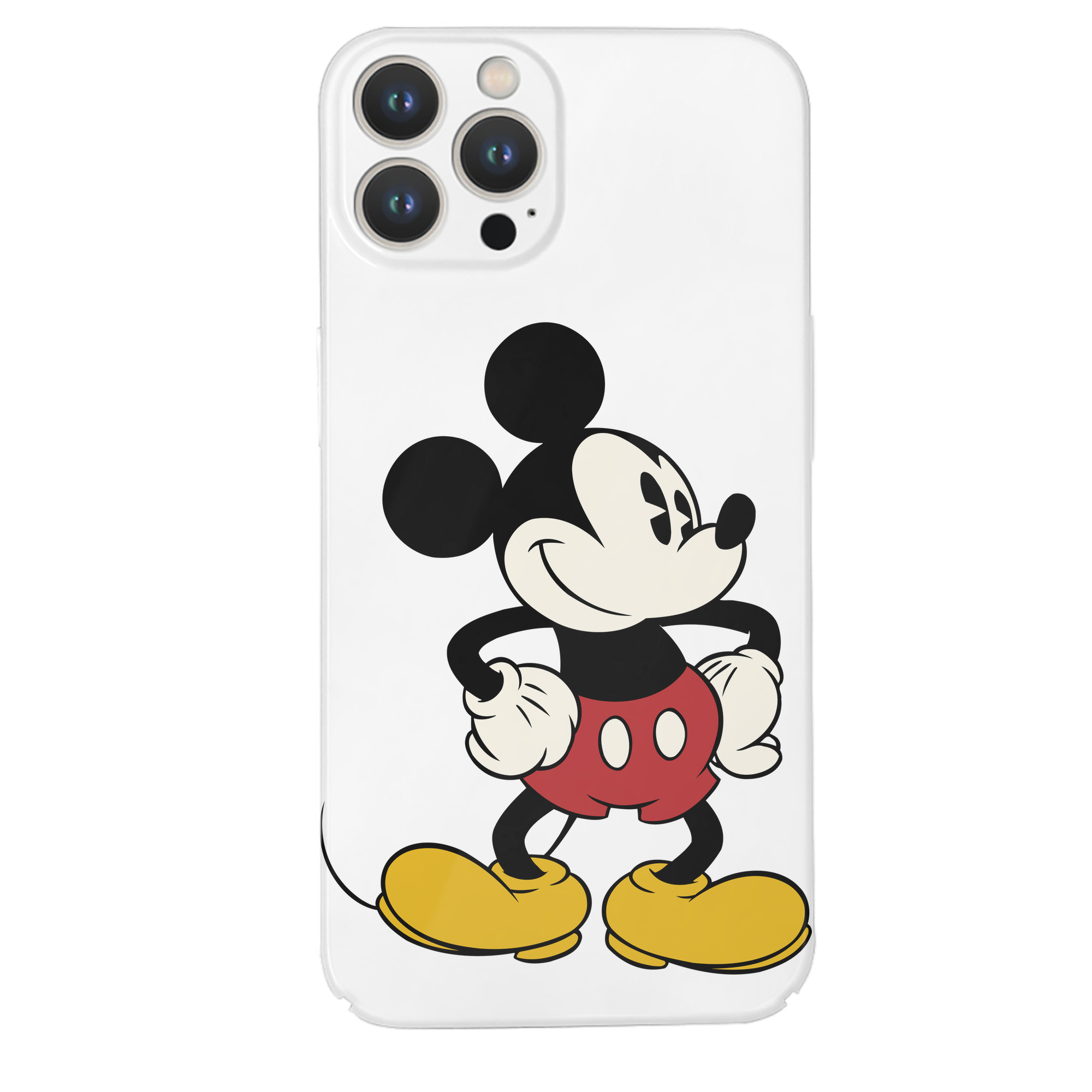 （画像用） ミッキーマウス Mickey Mouse 【iPhone 14シリーズ対応】ハードケース